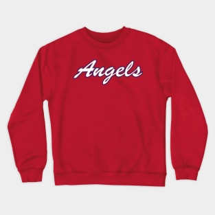 Angels Script – white Crewneck Sweatshirt